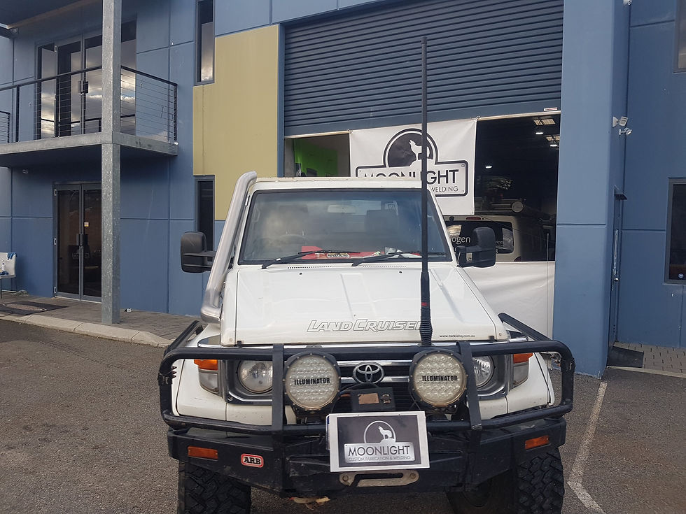 Thumbnail: Landcruiser HDJ/HZJ70 Series 4" Stainless Steel Snorkel- Factory Replacement