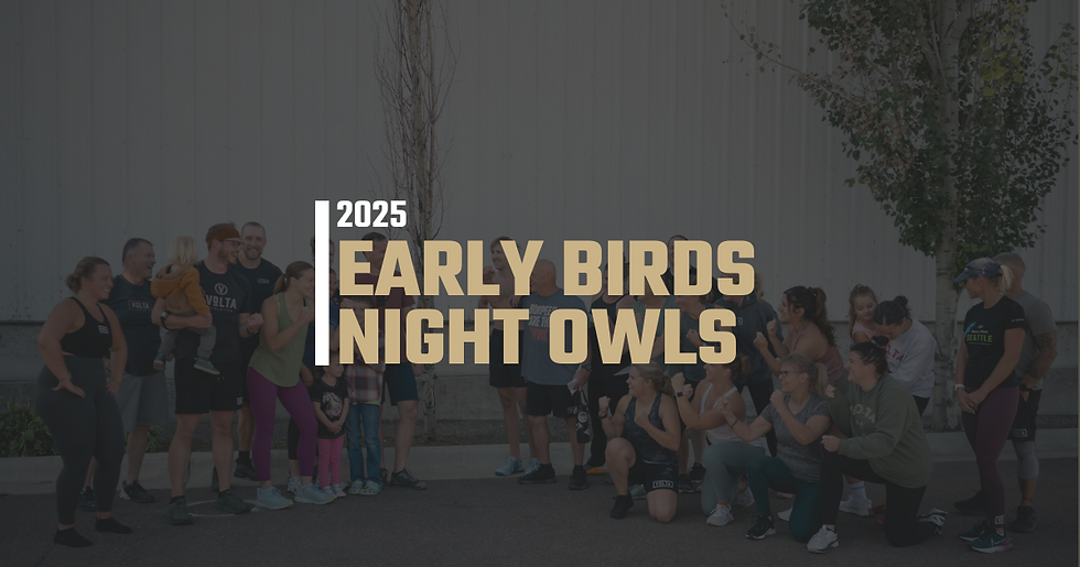 2025 Early Birds vs. Night Owls 