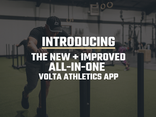 Introducing The New + Improved Volta Athletics App