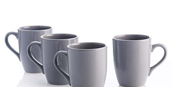 Conjunto de 4 xícaras de cerâmica Benetton