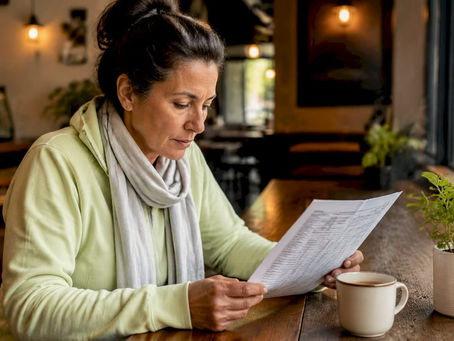 Woman reviewing personalized bio-optimization health data