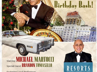 Frank Sinatra Tribute Artist Michael Martocci Hosts Birthday Bash Concert at Resorts Atlantic City