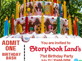 Storybook Land Celebrates Summer with Birthday Fun, Firetruck Day and Christmas in July