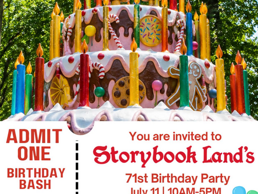 Storybook Land Celebrates Summer with Birthday Fun, Firetruck Day and Christmas in July