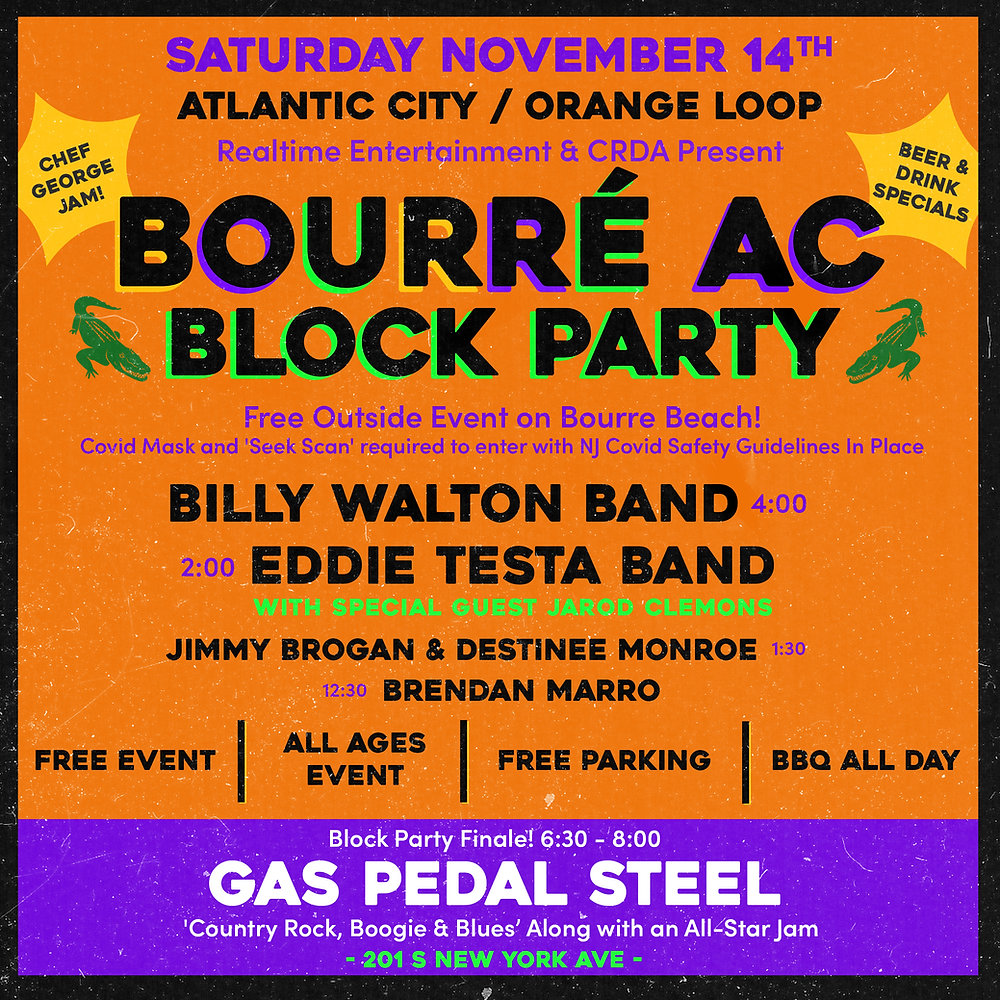 Orange Loop Block The New Bourré Beach Brings The Spirit of the Stone Pony to Atlantic ...
