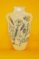 Ânfora de Parede Floral