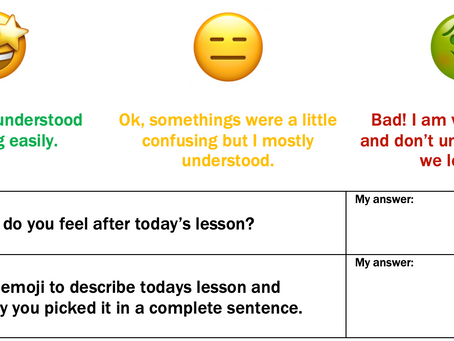 5 Excellent Exit Slips for Secondary Students