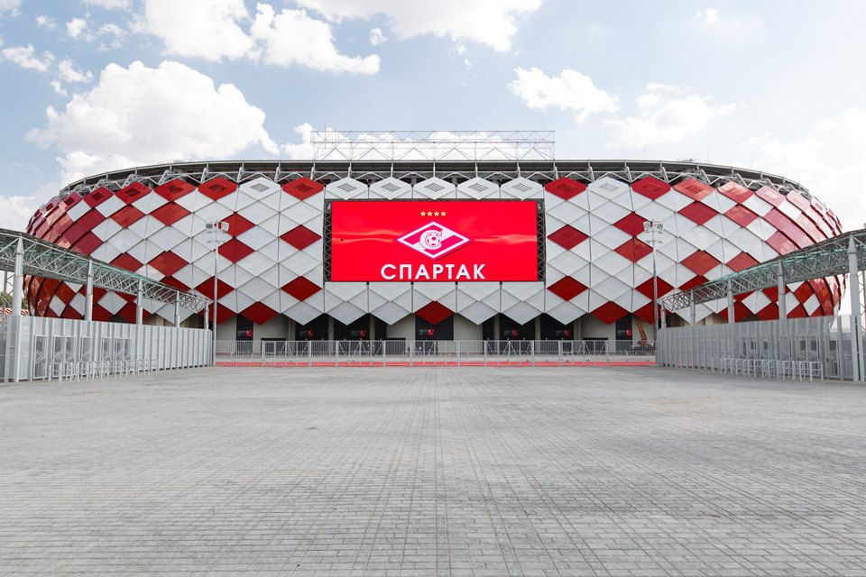 Стадион СПАРТАК в Москве