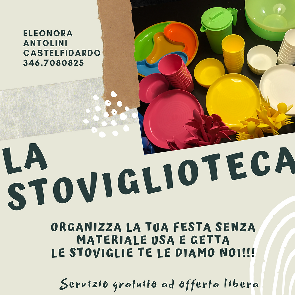 La Stoviglioteca per le tue feste