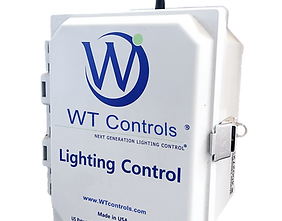 WT Controls smart lighting automation controller – compact IoT device for exterior lighting management