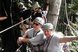 Ziplining in Costa Rica
