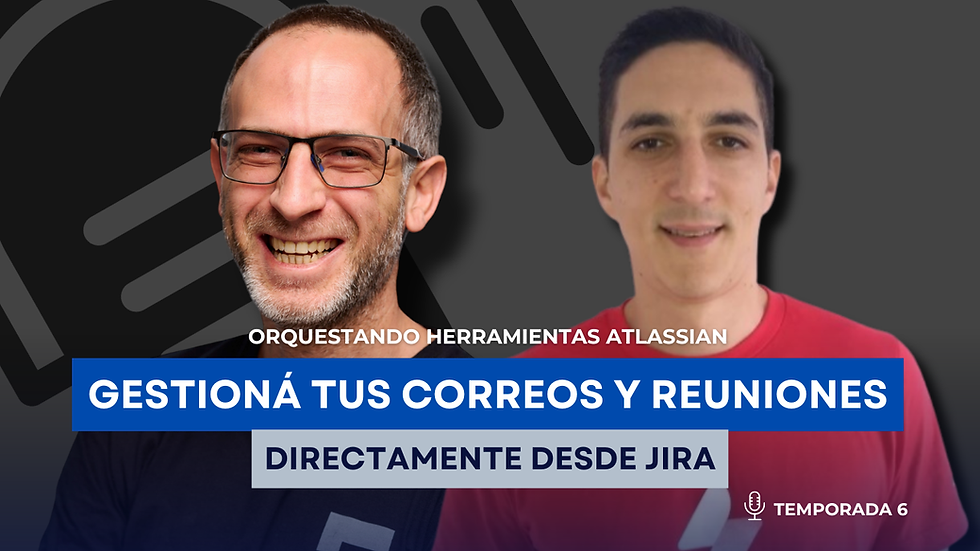 portada del episodio orquestando herramientas atlassian sobre gestionar tus correos y reuniones directamente desde jira