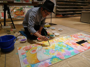 「イラストレーター Yosi さんご来店♪」 ~かかりつけのアシカ~