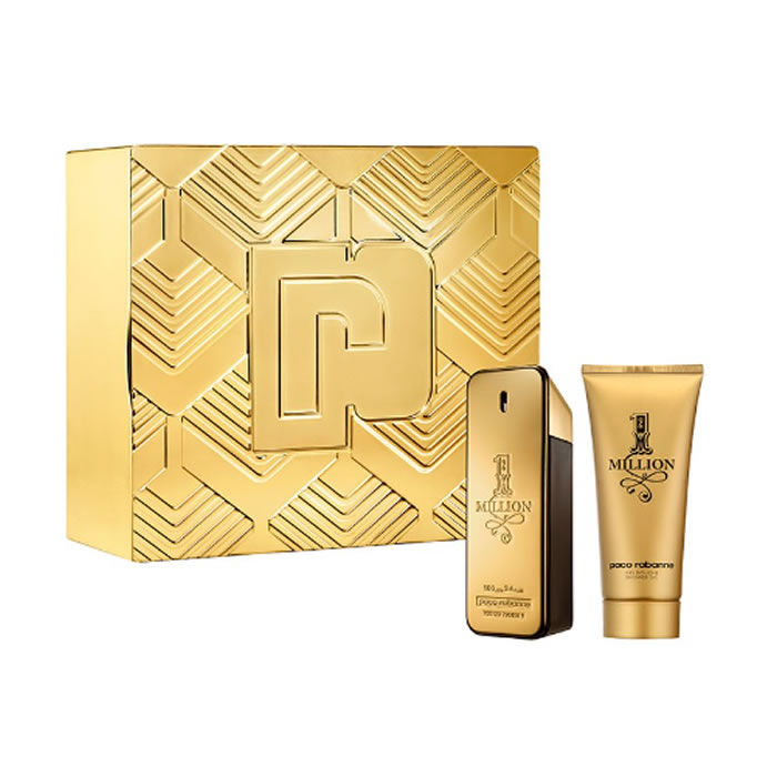 Paco Rabanne 1 Million Eau De Toilette Spray 100ml Set 2 Piezas
