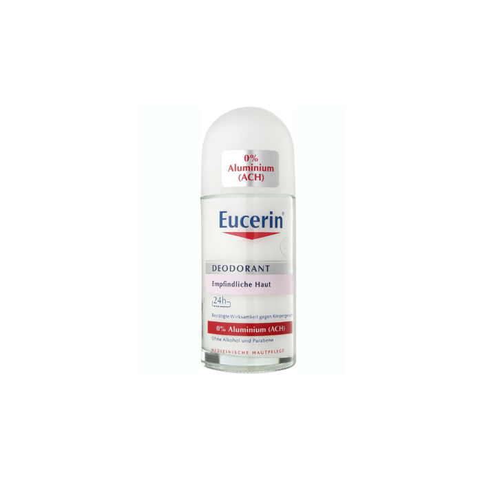 Eucerin Desodorante Roll On Sin Sales De Aluminio Piel Sensible 50ml
