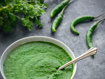 GREEN CHUTNEY FOR CHATS | CHATS ADD-ONs