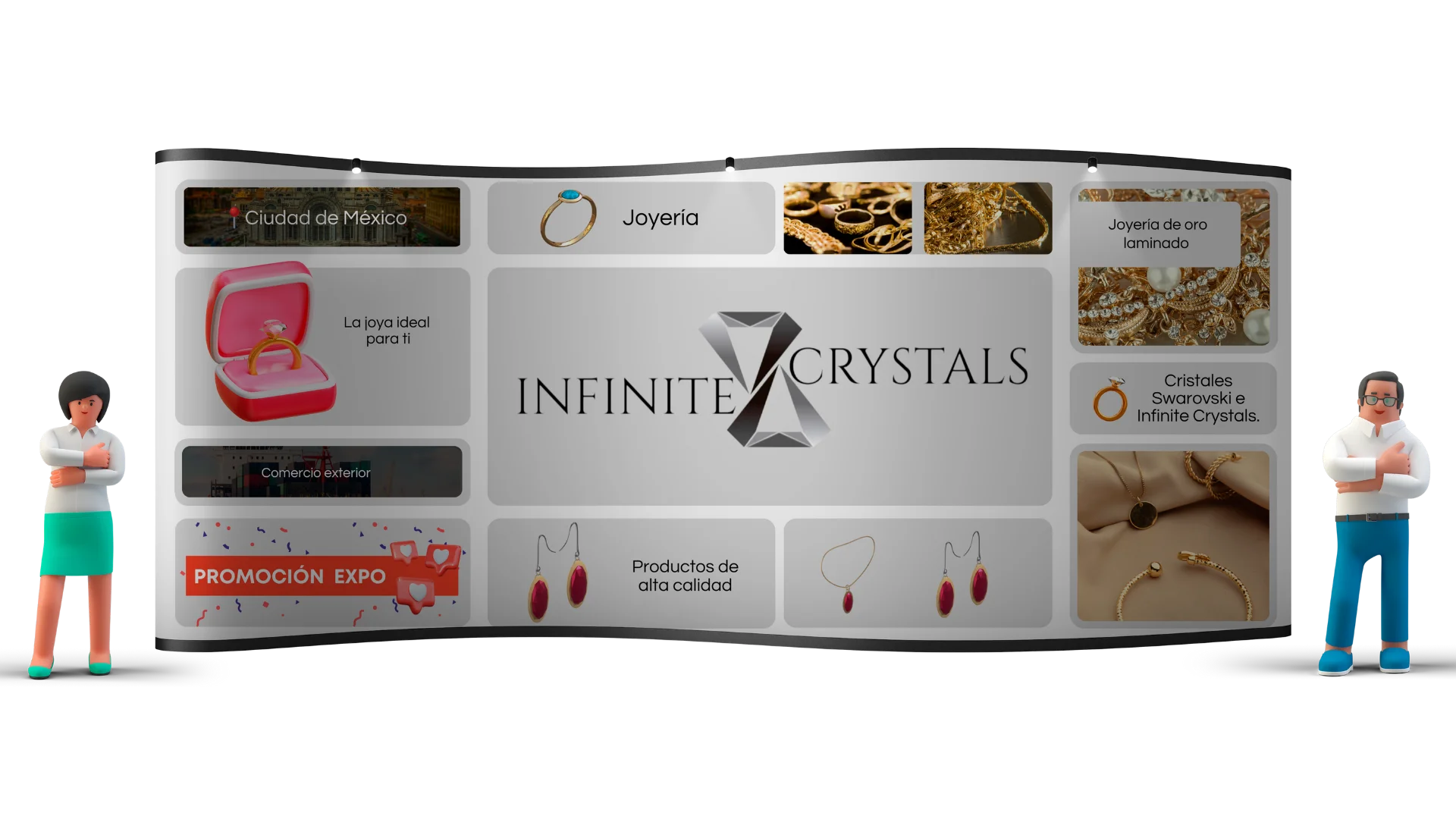Infinite Crystals Stand EXPO CEyL.webp