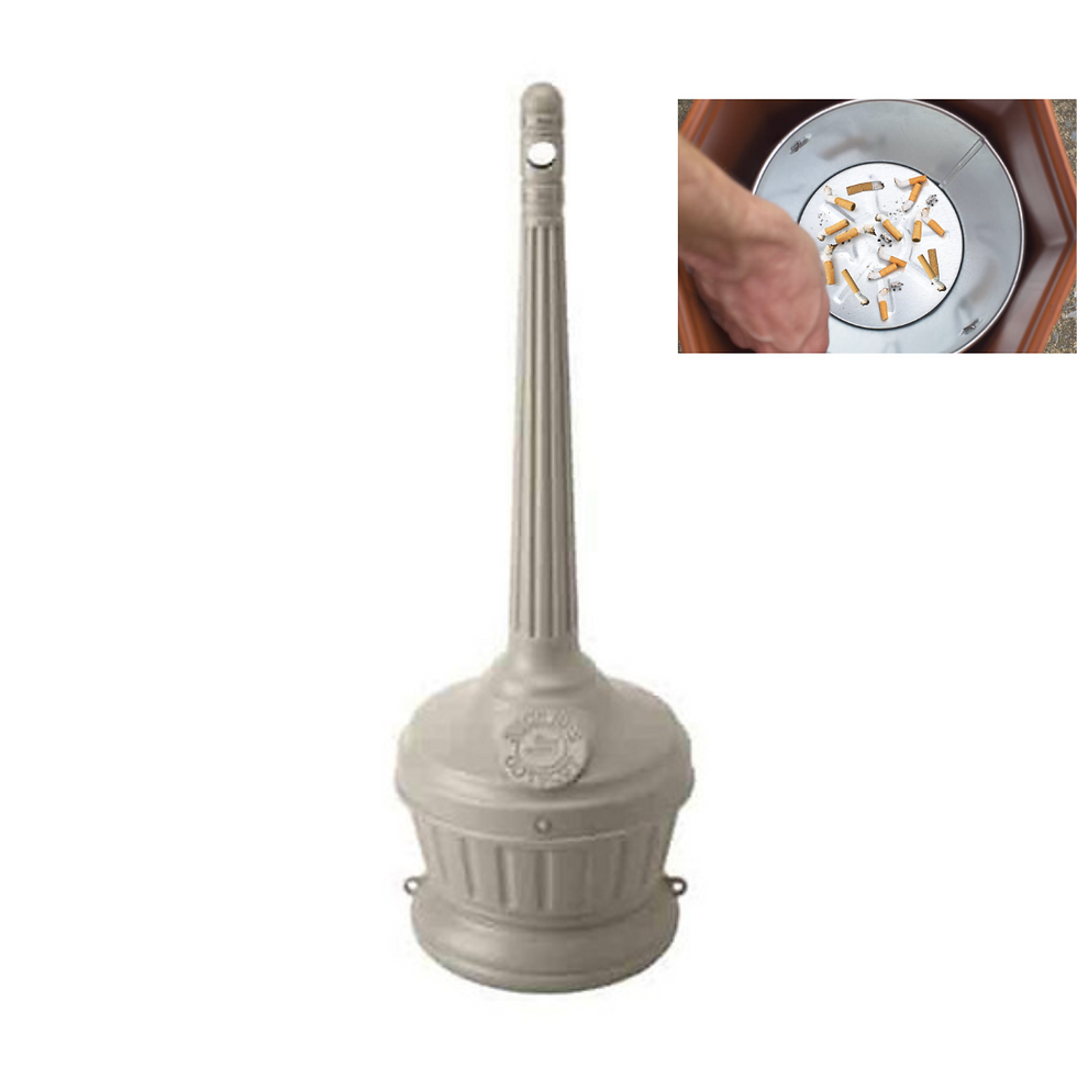 Recipiente para depositar cigarrillos. SI0081