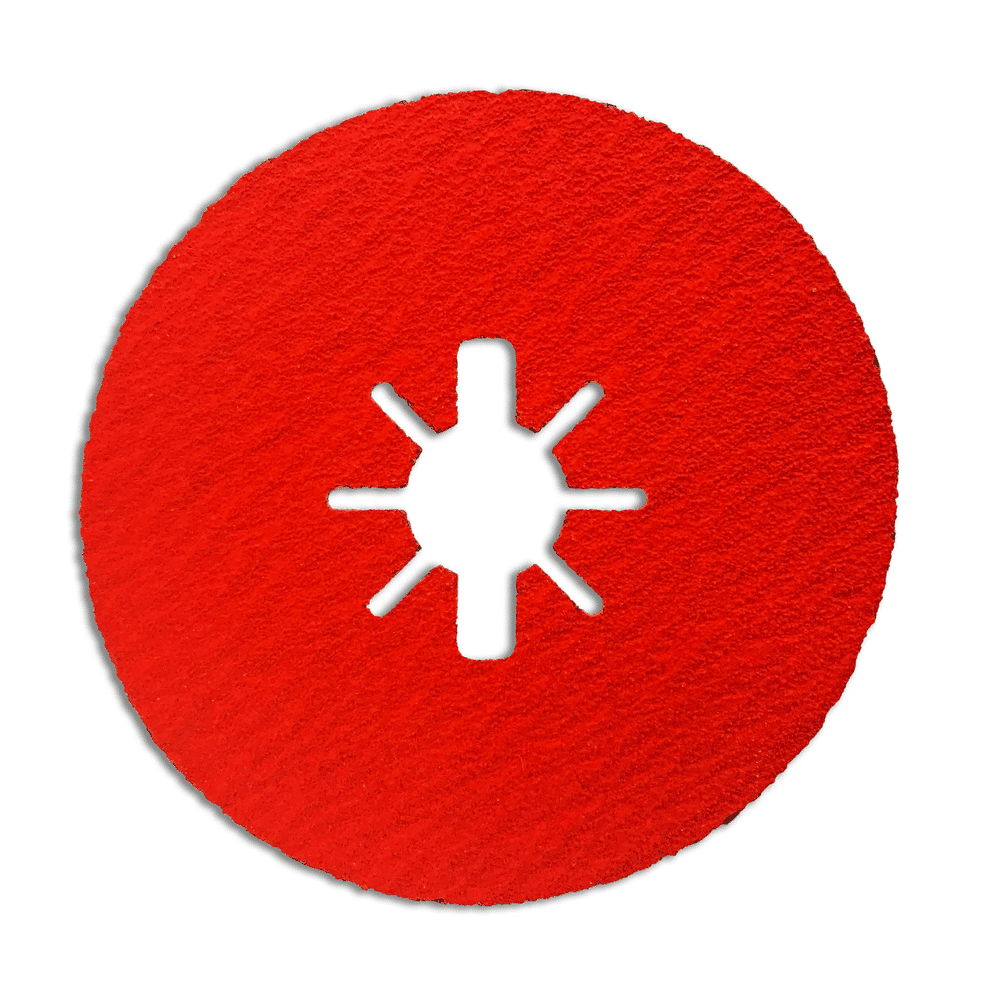 Disco de fibra de 5", óxido de aluminio, Grano 36 (4 pk)   DCF050036S04G