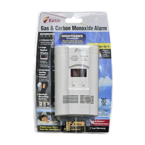 Miniatura: Detector de Gas Natural, Monóxido de Carbono con Alarma. Kidde  KN-COEG-3