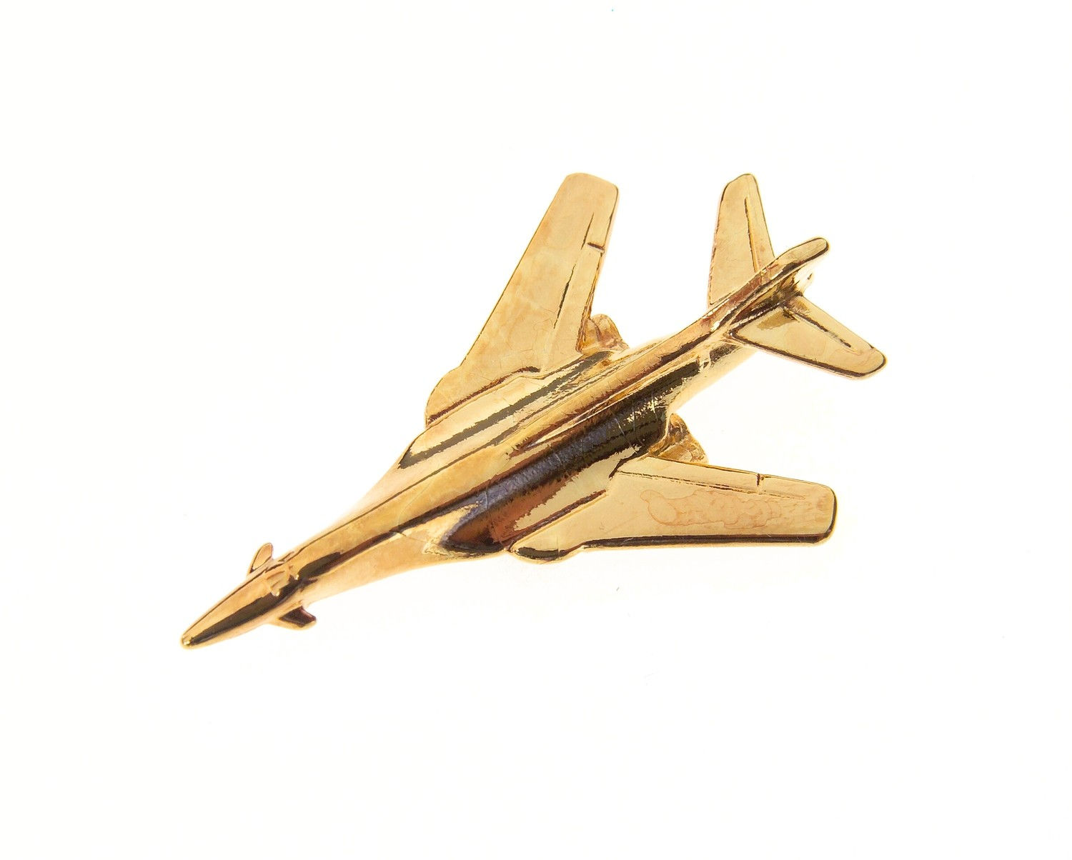 B1B Lancer Gold Plated Tie / Lapel Pin