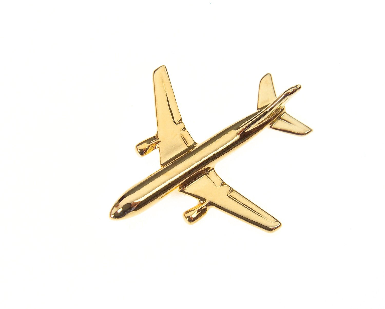 Airbus A300 Gold Plated Tie / Lapel Pin