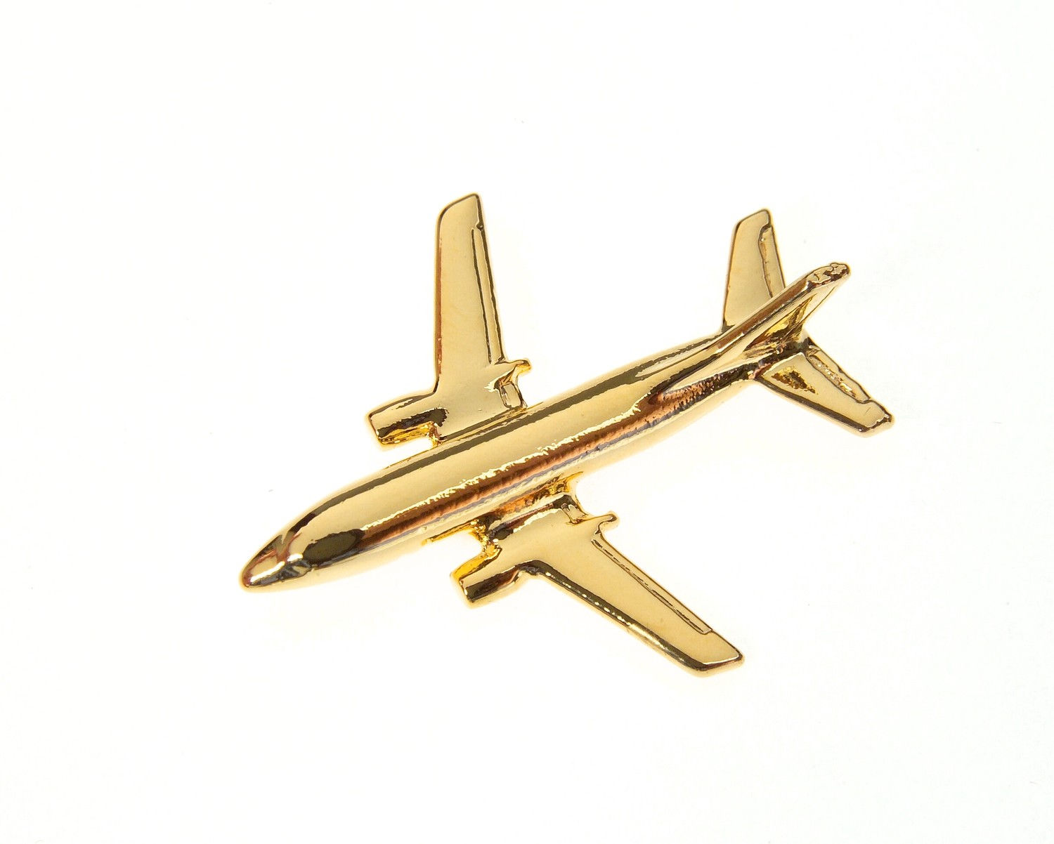 Boeing 737-400 Gold Plated Tie / Lapel Pin