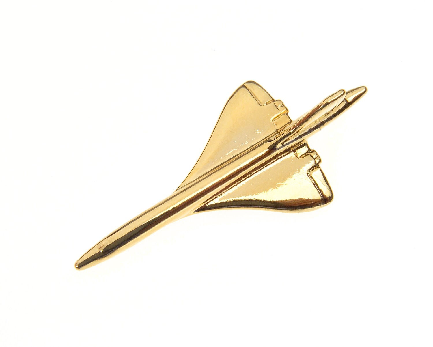 Concorde Gold Plated Tie / Lapel Pin