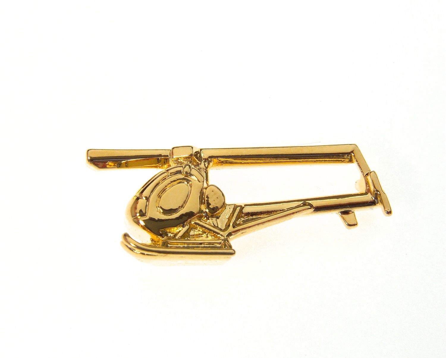Hughes 300 Gold Plated Tie / Lapel Pin