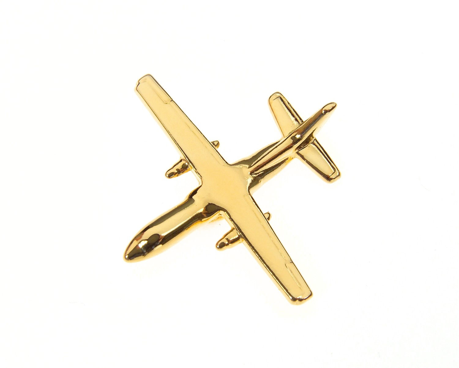 Antonov An140 Gold Plated Tie / Lapel Pin