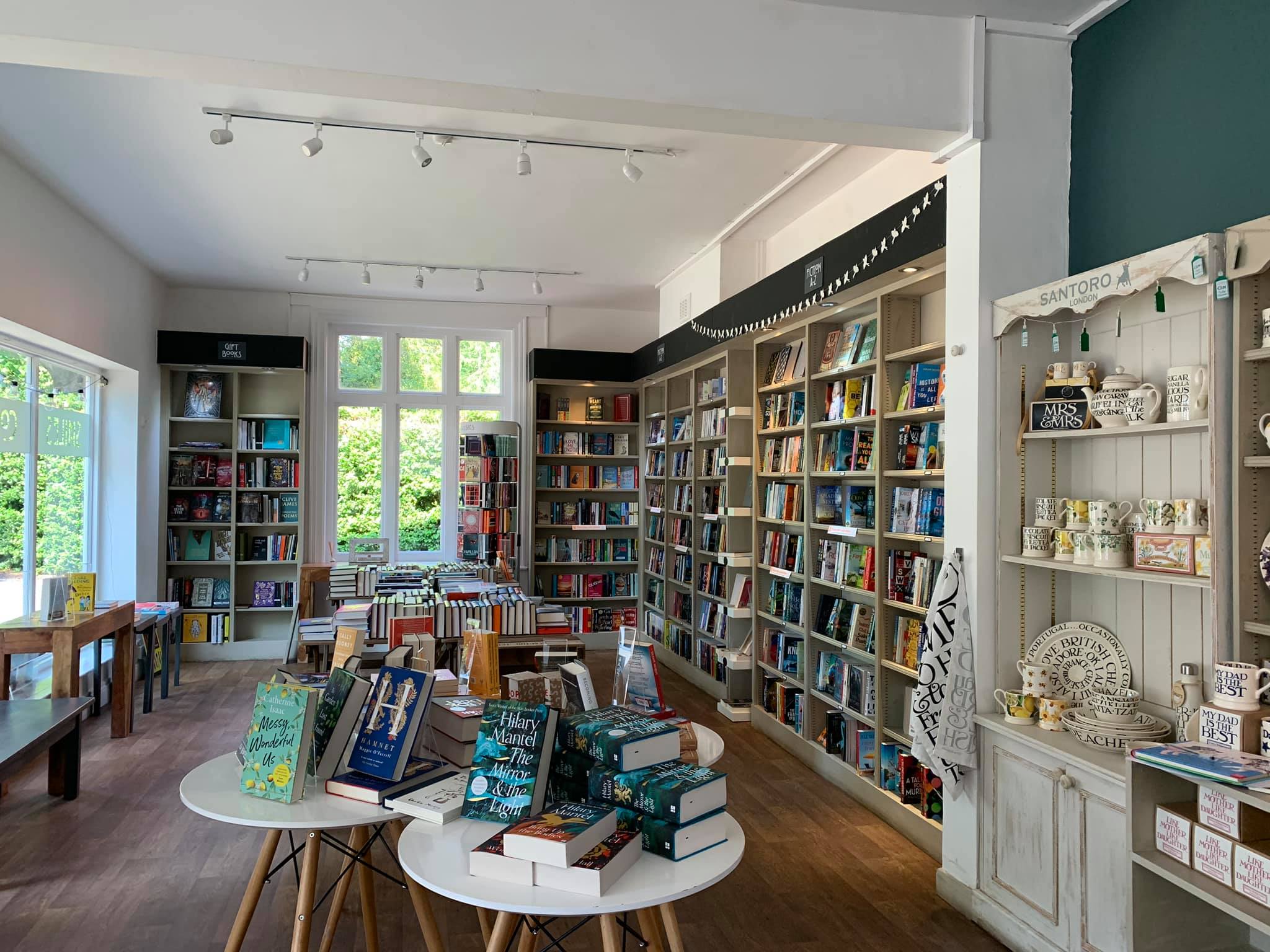 The fiction room at The Book Fayre