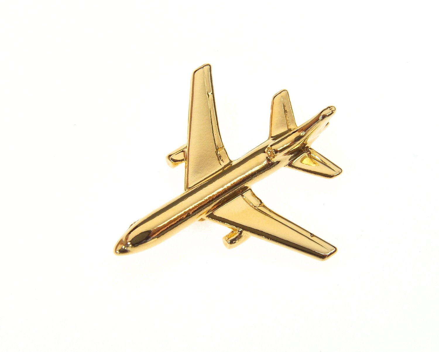 L10-11 Tristar Gold Plated Tie / Lapel Pin