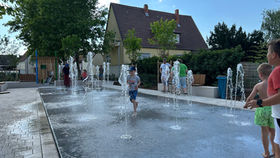 Einweihung des neuen Schwanenplatzes in Waldsee – Fontänenfeld als Herzstück