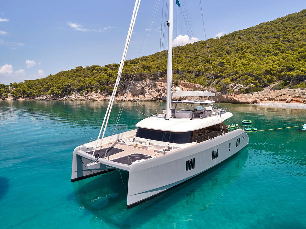 crewed yacht charter Greece