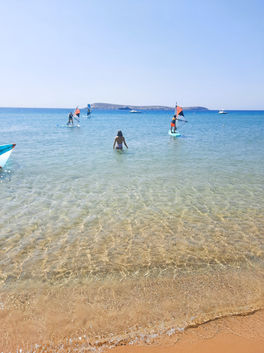 Golden beach Paros 