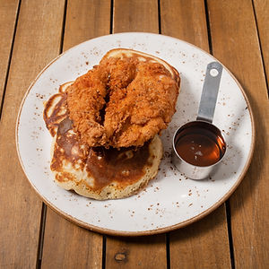 NYC FRIED CHICKEN PANCAKES