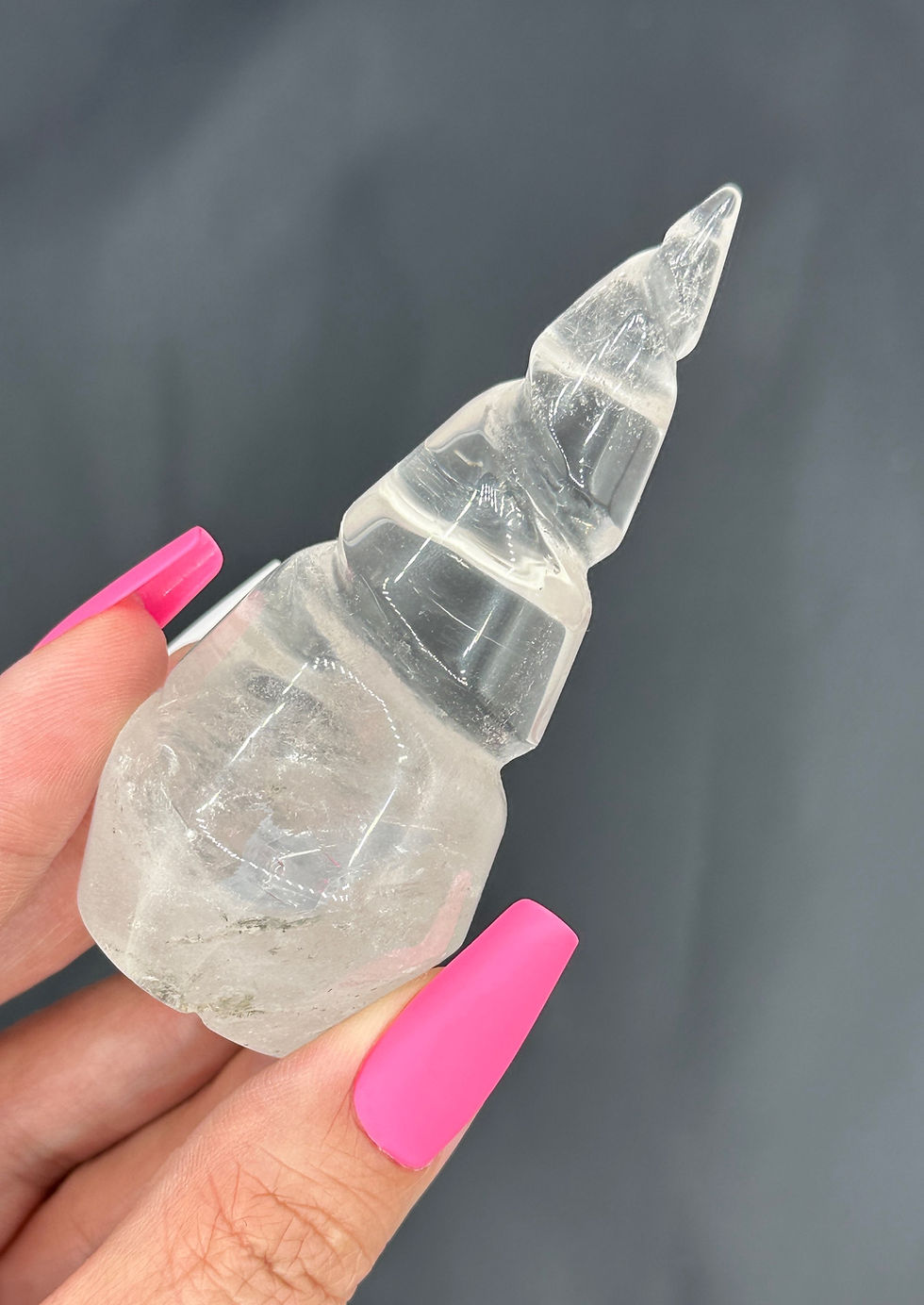 Thumbnail: Clear Quartz Unicorn Horns