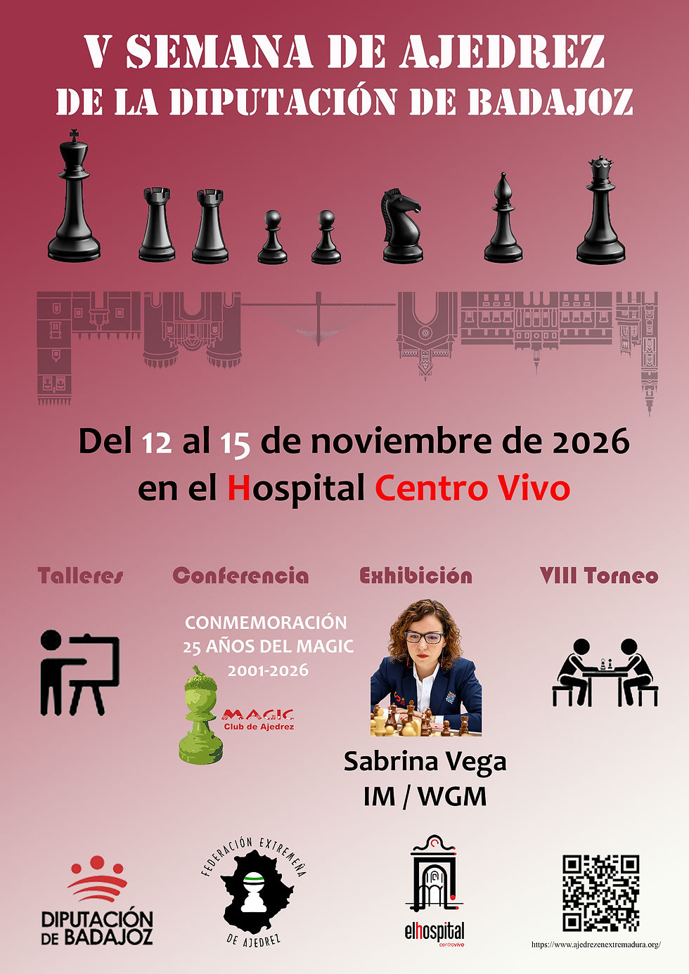 V Semana de Ajedrez de la Dip. de Badajoz