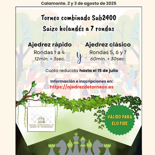 V Open Promoción Heuristic Solutions Sub2400