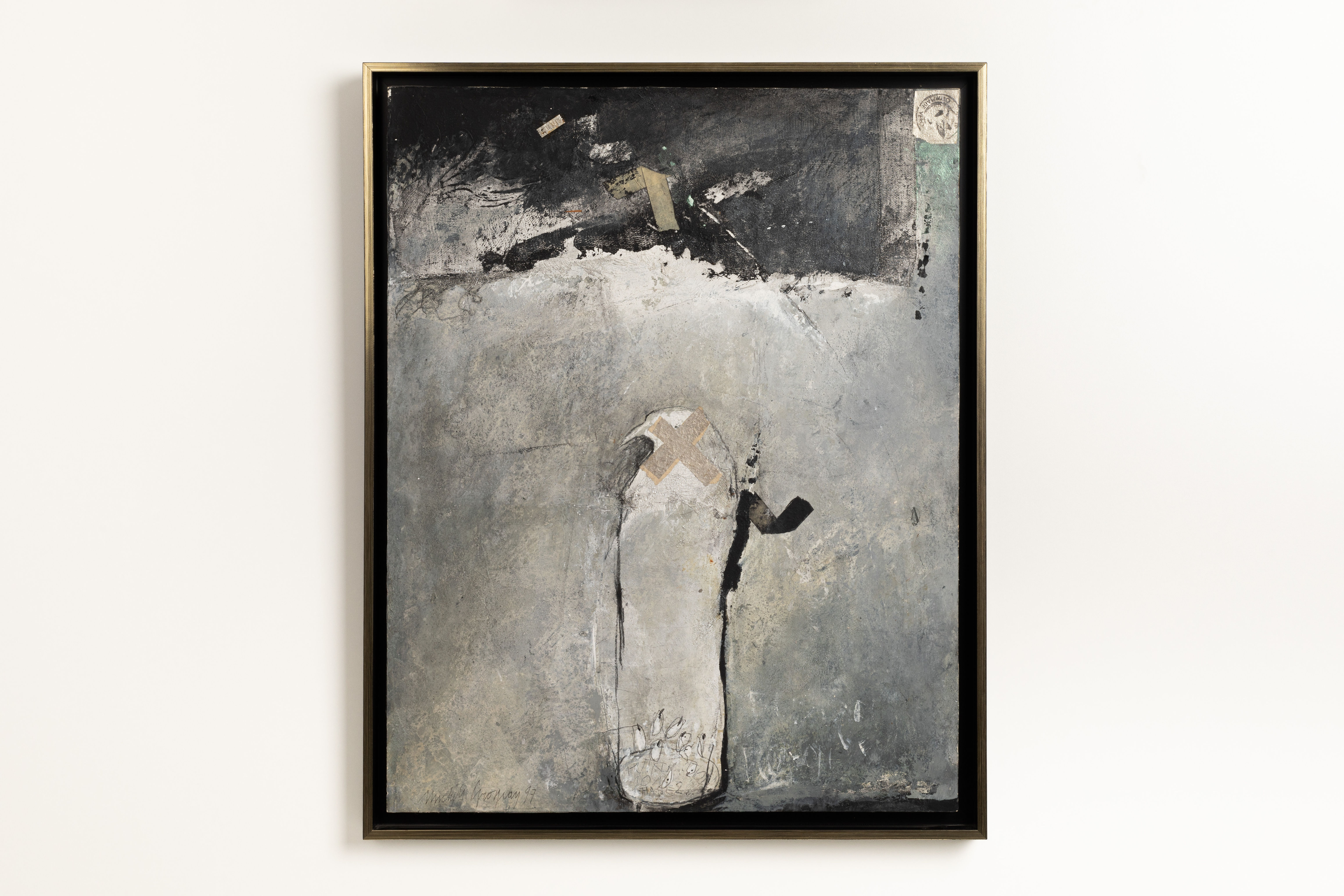 Michèle Grosjean "Ex voto pur un pigeon voyageur"