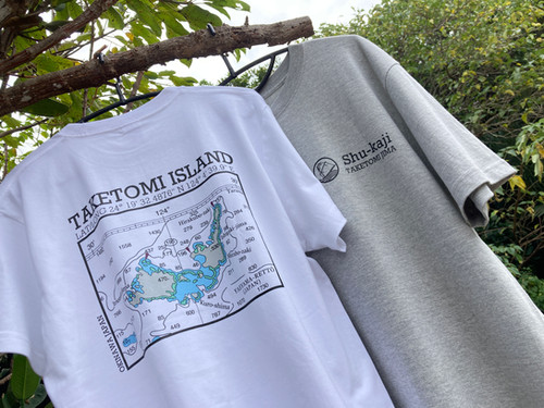 海図オリジナルTシャツ | 竹富島サバニツアー海風 Shukaji