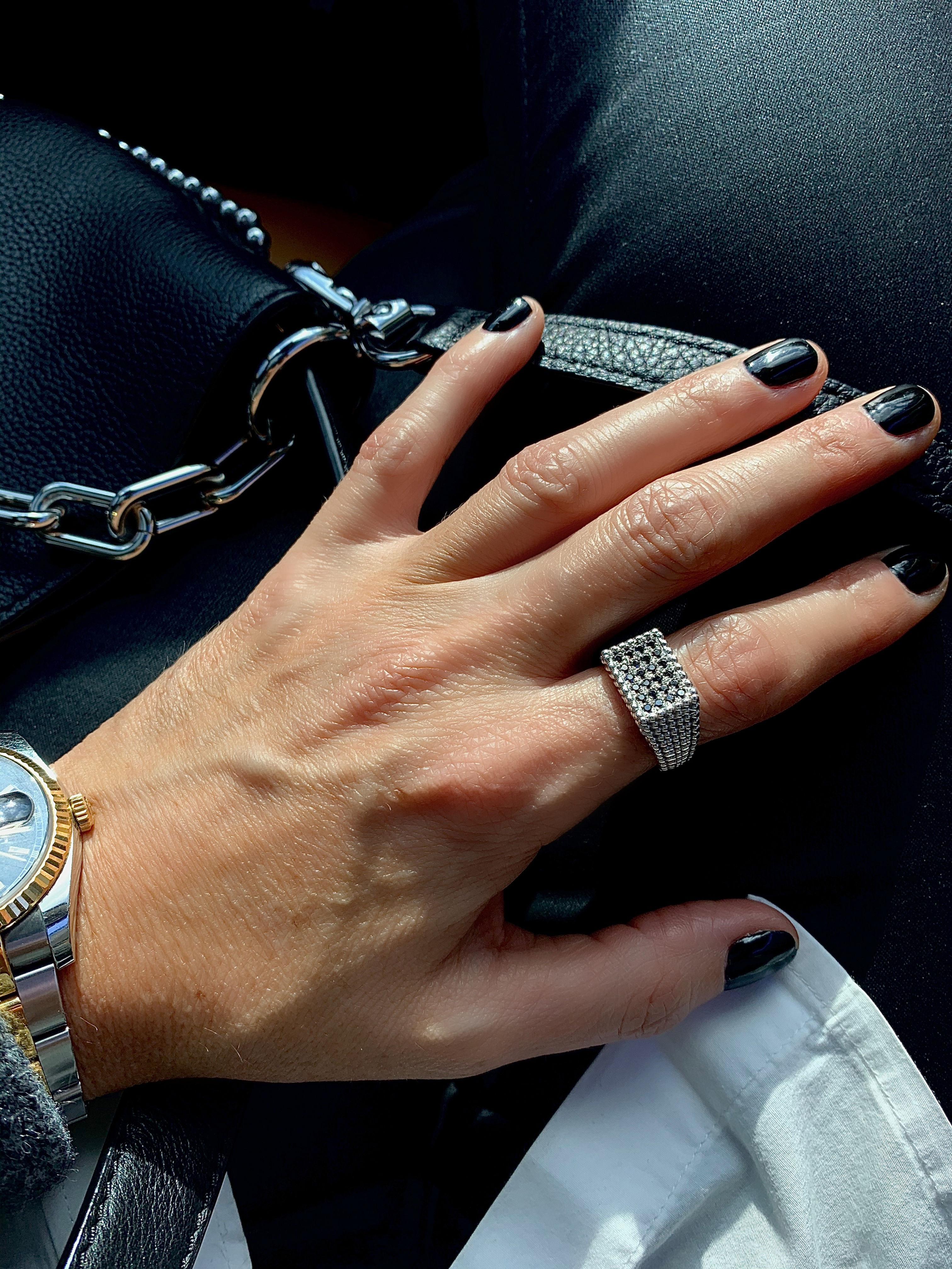 טבעת חותם מירה כסף