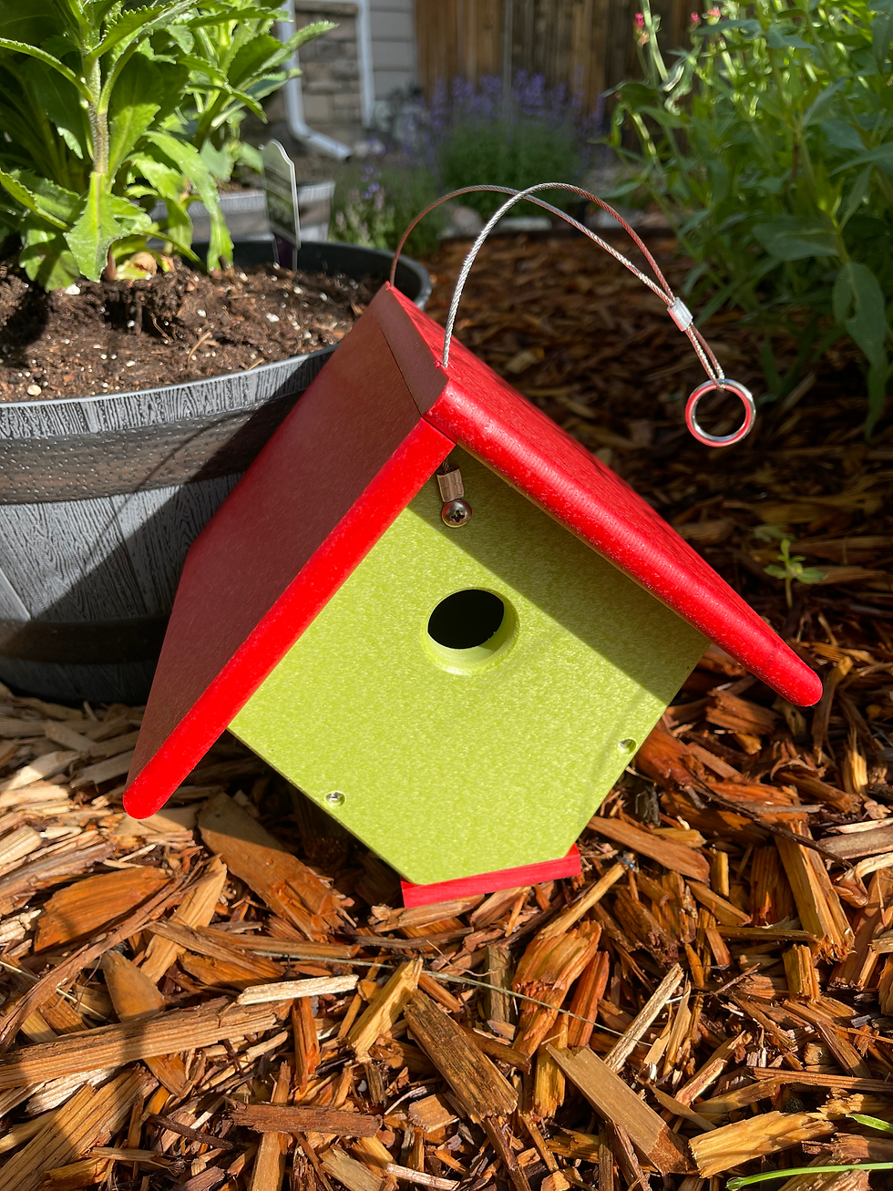 Thumbnail: Outdoor | Poly Bird Feeders & Houses | Wren or Chickadee House II