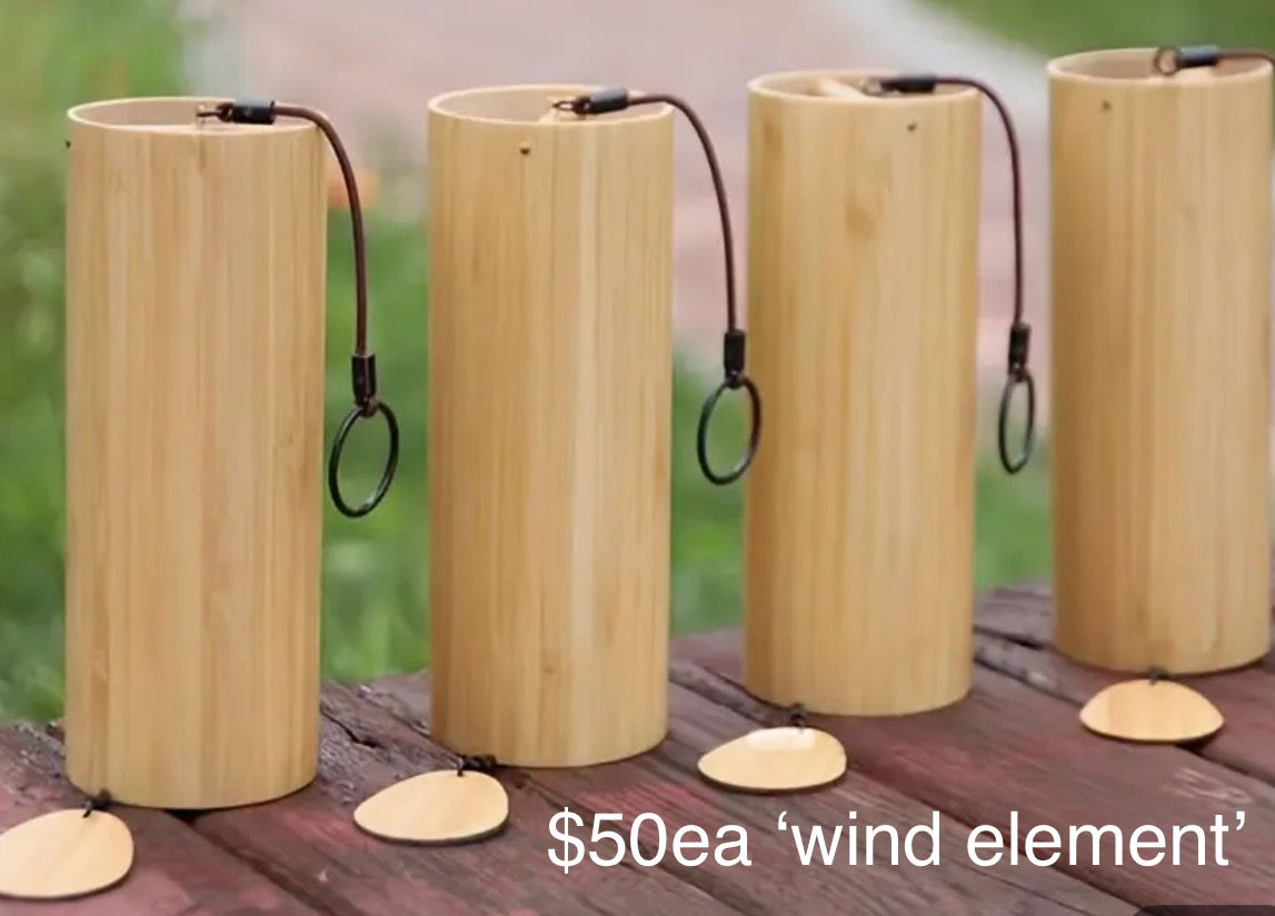 Bamboo Wind Chimes 