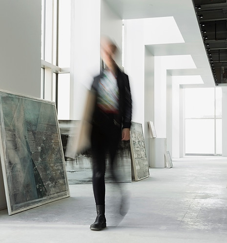 Walking In Gallery
