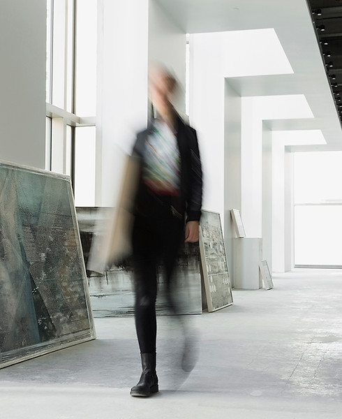 Walking In Gallery