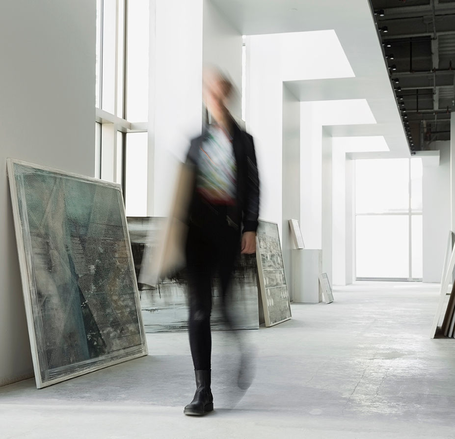 Walking In Gallery
