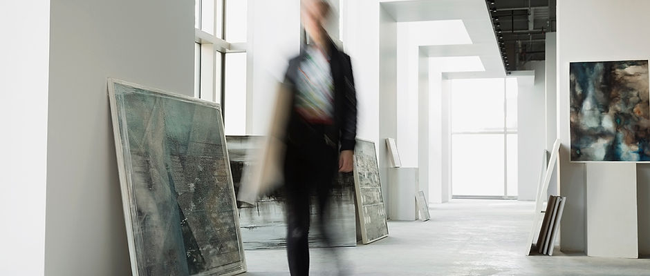 Walking In Gallery