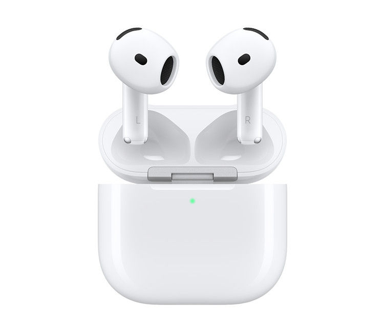 Miniature : Écouteurs sans fil Apple AirPods dans leur étui de chargement
