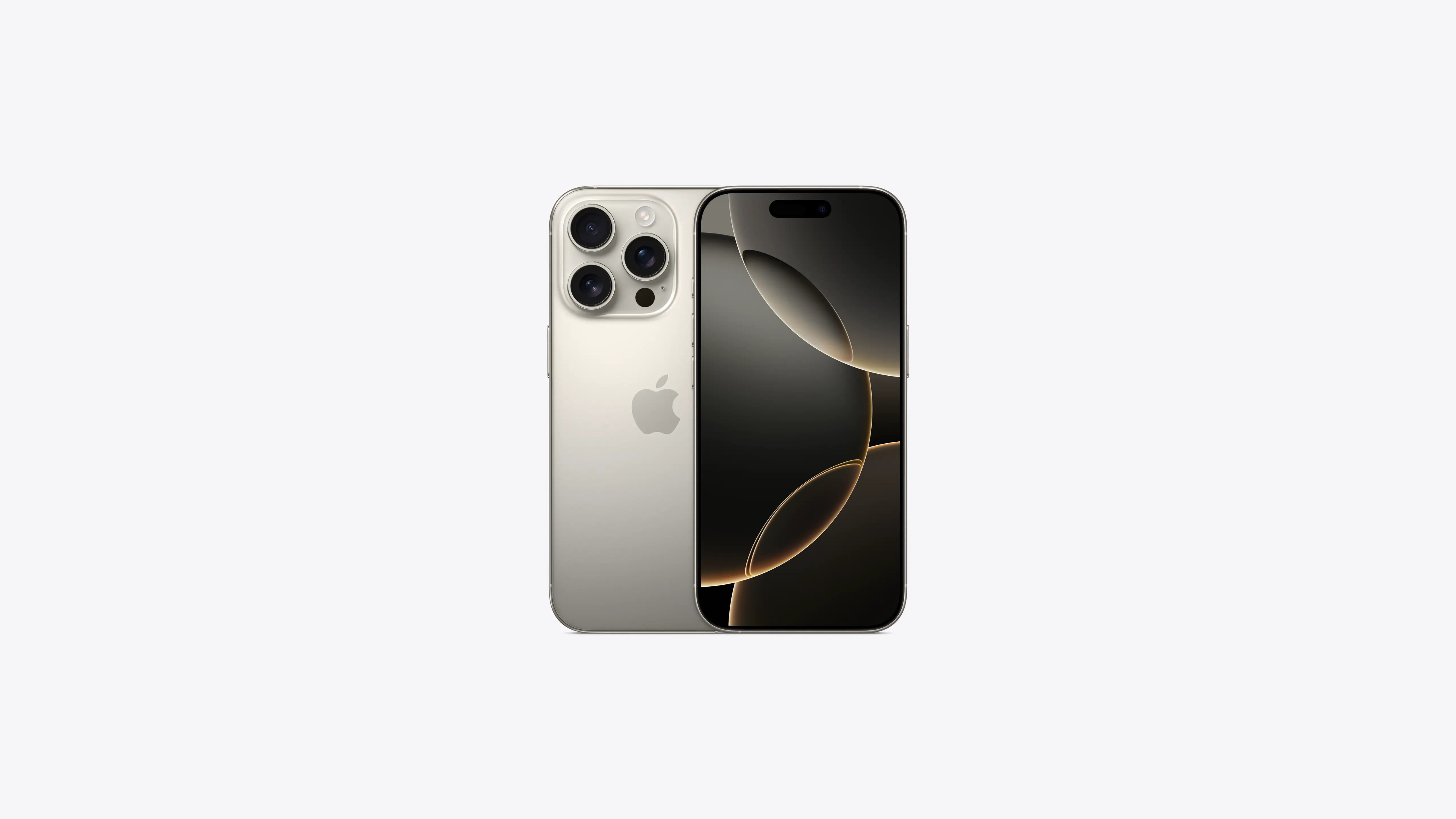 Vitre Arrière IPhone 16 Pro (Titane Naturel) - Neuf D'Origine - Compatible